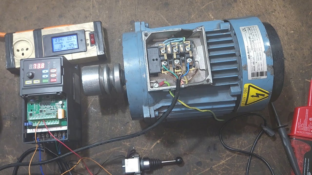 חיבור מנוע תלת פאזי לרשת חד פאזית כל הדרכים האפשריות💁