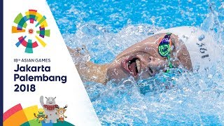 ว่ายน้ำ Men's 1500m Freestyle รอบชิงชนะเลิศ | เอเชียนเกมส์ 2018