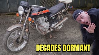 I BOUGHT A HONDA CB250 THAT WAS LEFT ABANDONED FOR DECADES