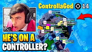 Everyone SHOCKED After Controller Player *GOES OFF* In FNCS Grand Finals | Fortnite Daily Moments