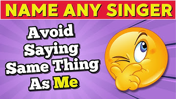 Avoid Saying the Same Thing as Me VS The Letter Challenge | Pop Culture Quiz