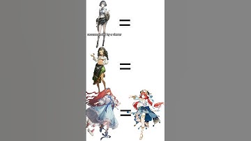 Reverse:1999 and Genshin be like: (part: 2) #reverse1999 #genshinimpact #simularies #character #meme