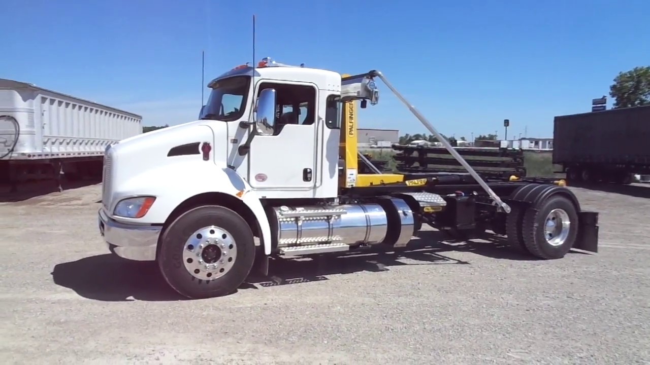 2019 Kenworth T270 Hook Lift - YouTube