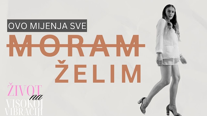 Što se dogodi kada MORAM zamijeniš sa ŽELIM? #životnavisokojvibraciji | Petra Čutuk