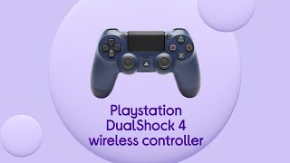 Playstation DualShock 4 Wireless Controller - Midnight Blue - Product Overview