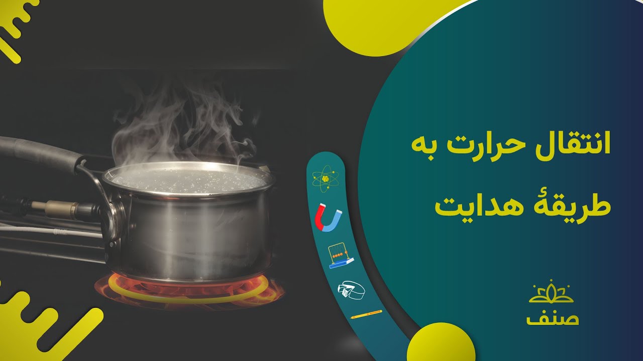 صنف - فزیک صنف هشتم - درس ۸: انتقال حرارت به طریقه هدایت