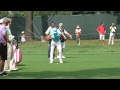 Rickie Fowler Iron Swing Face On