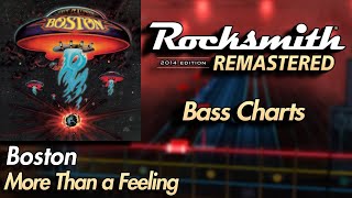 Boston - More Than a Feeling | Rocksmith® 2014 Edition | Bass Chart