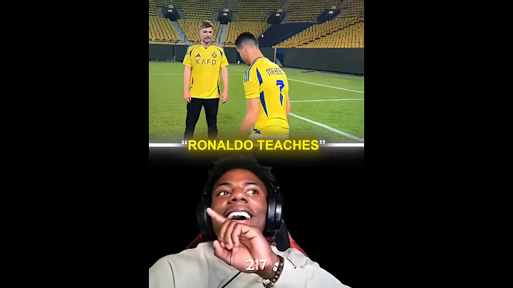 Ronaldo Reacts To IShowSpeed SIU 🤯🔥