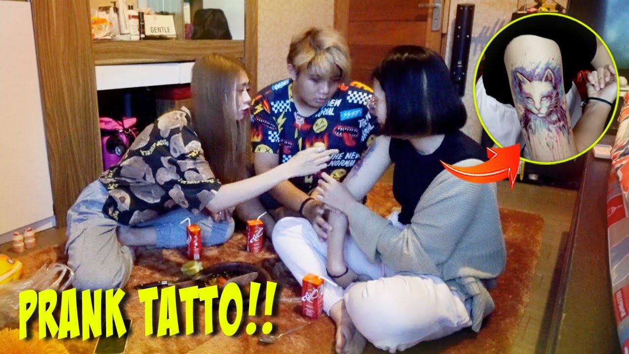 PRANK TATTO DI TANGAN PUTRI!! JULIO MARAH BESAR!!