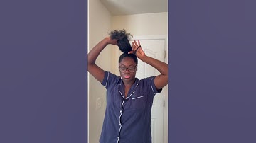 No more shrinkage! ✨3 ways to stretch your wash and go! 💯 #naturalhair #naturalhaircare #viral