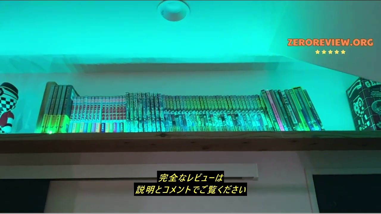 レビュー【IYGLKD】LEDテープライト 30M 調光調色 RGB音楽連動 LED