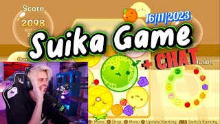 RUBIUS juega Suika Game + CHAT 🍎🍇 || DIRECTO 16/11/23