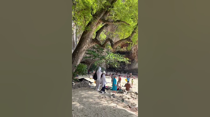 태국 끄라비 라일레이해변 뷰