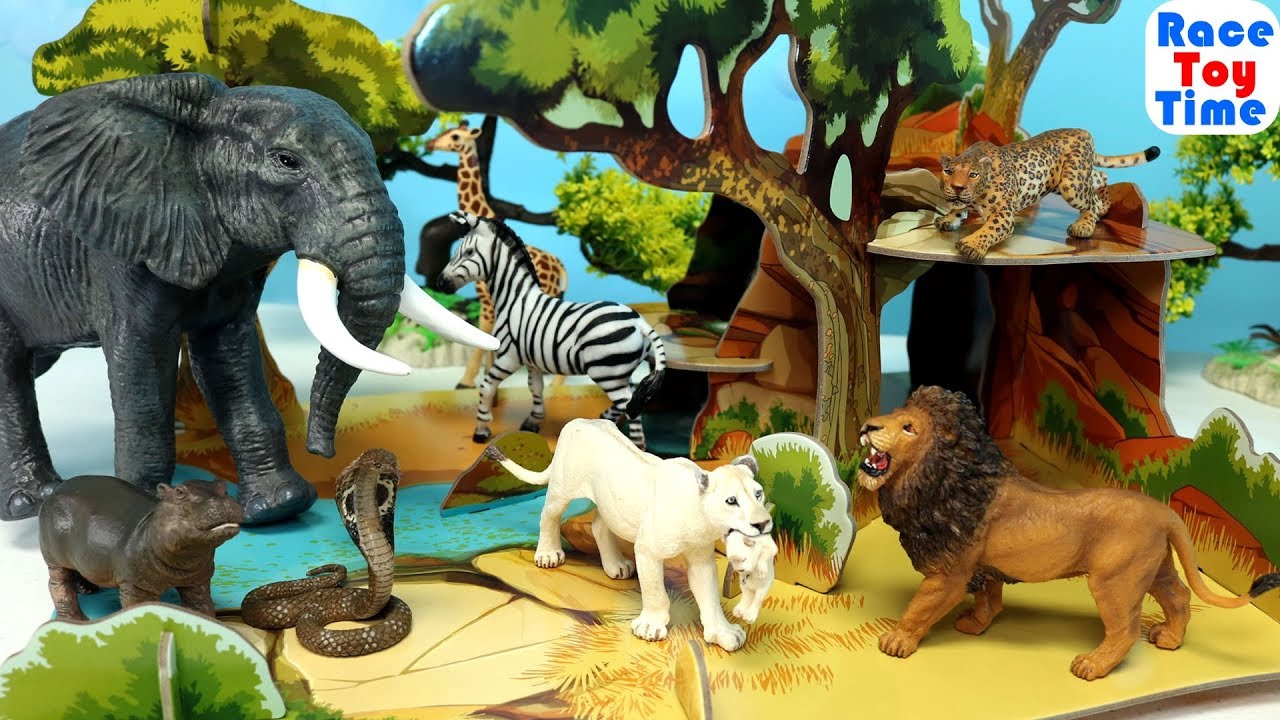 animal zoo papo playset