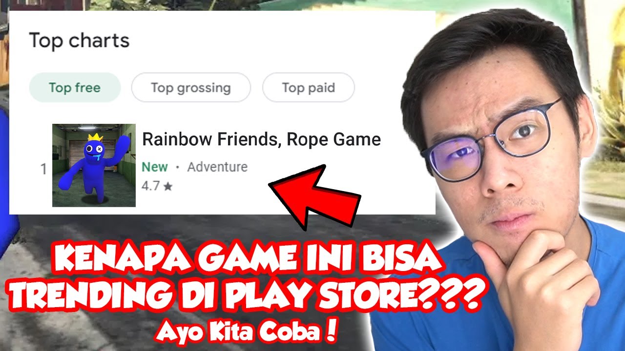 KENAPA GAME RAINBOW FRIENDS INI BISA TRENDING DI PLAYSTORE??? (Rainbow ...