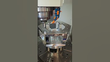Crystal-Clear 5 Axis CNC Machining: Intense Dry Machining Process of a Complex Part (No Coolant)