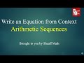 Understanding Arithmetic Sequences