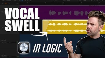 How to Create a Reverse Vocal Swell in Logic