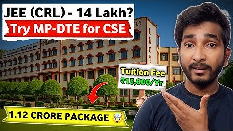 😱 Top Engineering Colleges in Madhya Pradesh ⋮ Low JEE Score? Try MPDTE Counselling