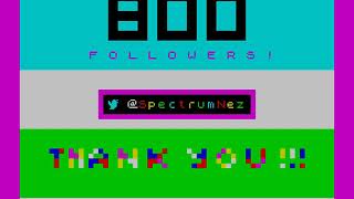 800 Twitter Followers Sinclair BASIC