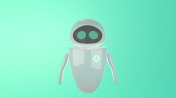 Eve of Wall-E | Modelling 3D & Animation | Autodesk Maya