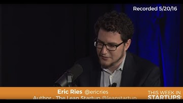 "The Lean Startup" Eric Ries on crowdfunding his next book "The Leader