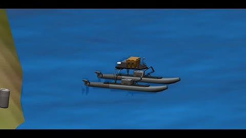 USV VRX Gazebo simulation with MPC