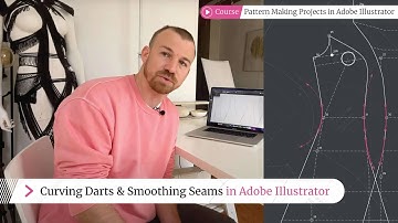 Better Fitting Patterns: Curving Darts & Seams in Adobe Illustrator!