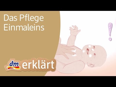 Video: So Pflegen Sie Die Empfindliche Babyhaut