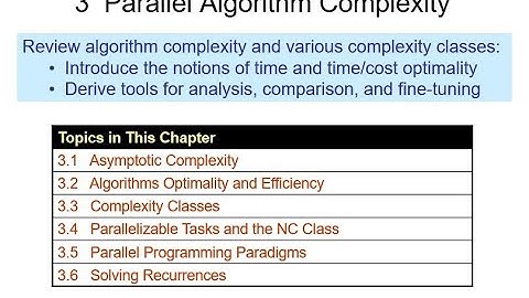 UCSB ECE 254B, Lecture 03: Algorithm Complexity and Models