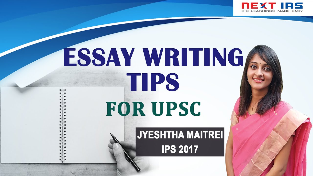 essay writing on upsc