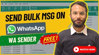 How to Send Bulk Whastapp Messages for FREE | WA Sender Chrome Extension (2024)