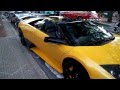 LP640 Roadster with SV Bumper and Aftermarket Wing - Parked, Start Up, Driving