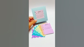 Cricut Print Then Cut 2026 Desk Calendar 📅 | Easy DIY Gift Idea! #diy #cricut #calendar2026 #craft