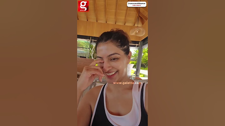 🥰கணவர் Nicholai உடன் Chill பண்ணும் Varalaxmi Sarathkumar!💕