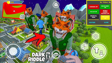 Dark Riddle MOD MENU APK🧨New Year ( Mod 99999 IRISH FOX ) Fun Game Neighbor | Part 21