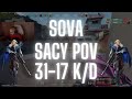 SEN Sacy POV Sova on Breeze 31-17 K/D (VALORANT Pro POV)
