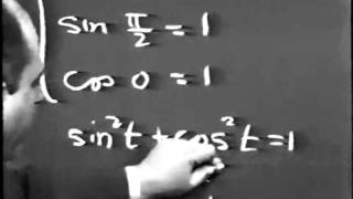Lec 1, Trigonometry, Circular Functions, Sine and Cosine Function Values