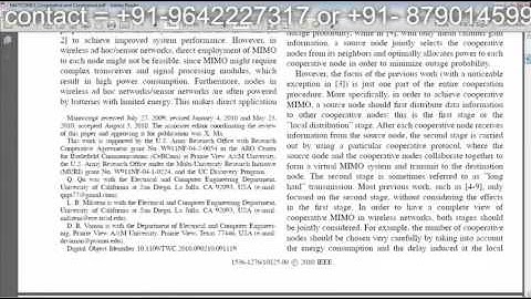 Cooperative and Constrained MIMO Communications in Wireless Ad Hoc Sensor Networks