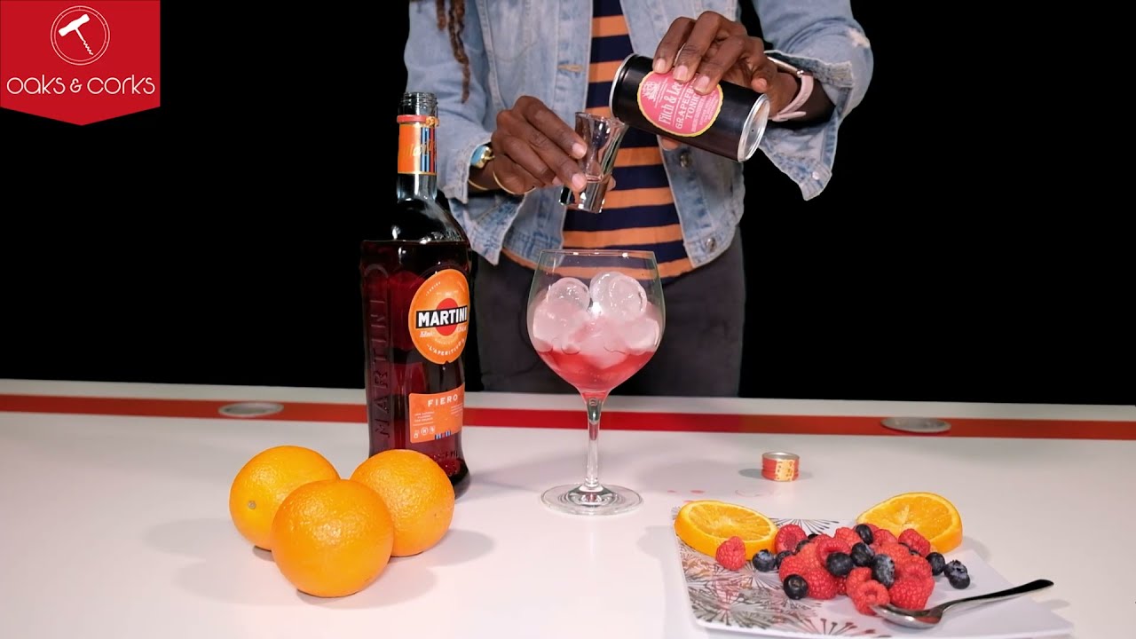 How to make the perfect Martini Fiero and Tonic YouTube