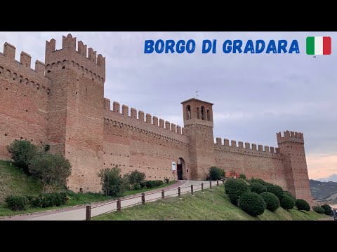 Gradara, one of the most Beautiufl Villages in Italy - Marche Vlog 🇮🇹