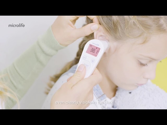 regeling Penelope veteraan Microlife IR 210 oorthermometer - YouTube