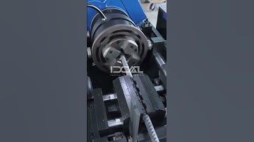 Transform Construction with the Fully Automatic Rebar Threading Machine! 🚧🤖*
