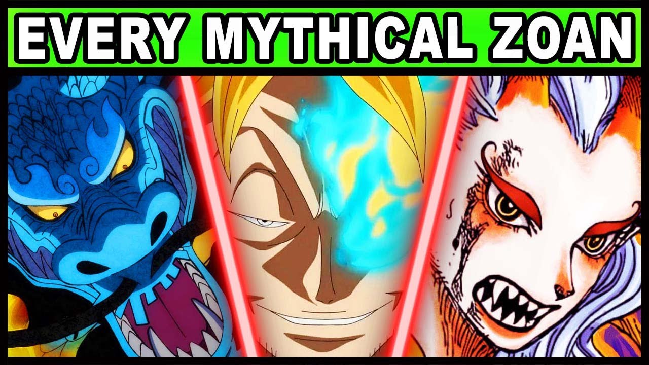 All 9 Mythical Zoan Users and Their Powers Explained! (One Piece Every  Mythical Zoan Devil Fruit) 