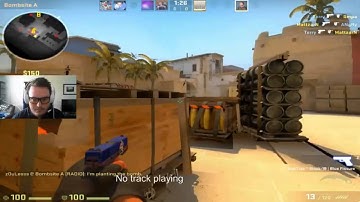 CSGO   NiP  Friberg ~ Amazing 4k Glock ! Face Commentary
