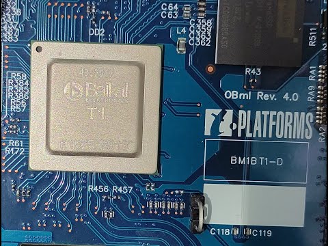 BM1BT1-D Baikal-T1 знакомство с уникальным компьютером