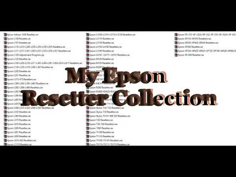 video All Epson Resetter for Free