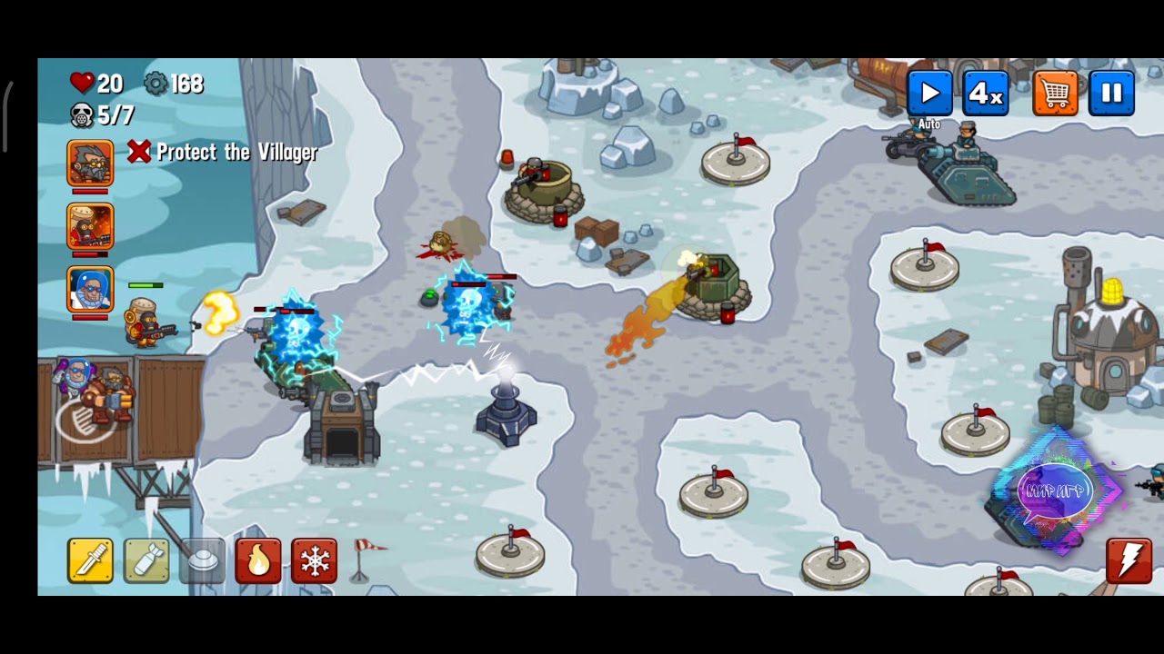 Прохождение игры Island Defense: Offline Tower Defense. #28 - YouTube