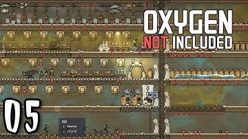 Biggest ONI base EVER!! XD - Oxygen not Included Survival Gameplay Playthrough Livestreamed - 05